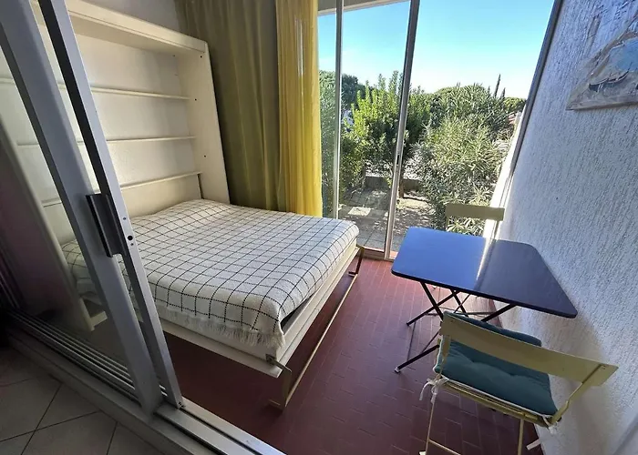 Climatise Avec Piscine Et Parking - 4 Couchages - Port Camargue - Fr-1-250-194 르그로뒤후아